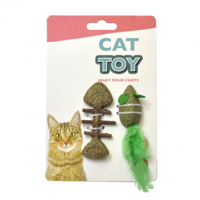 set de jouets catnip