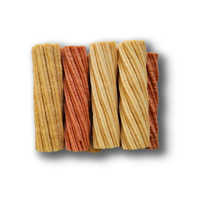 14 X BÂTONNET TORSADÉ MOELLEUX