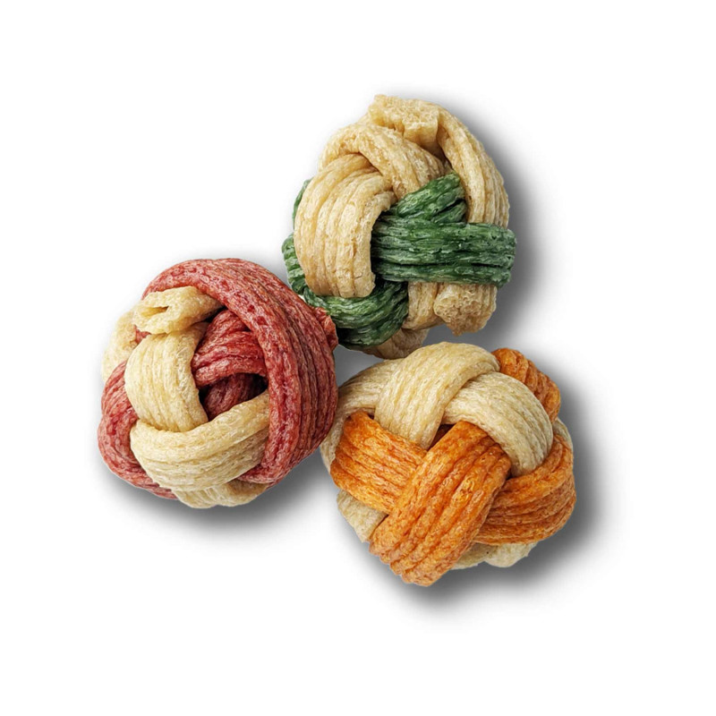 3 X BALLE BICOLORE MOELLEUSE