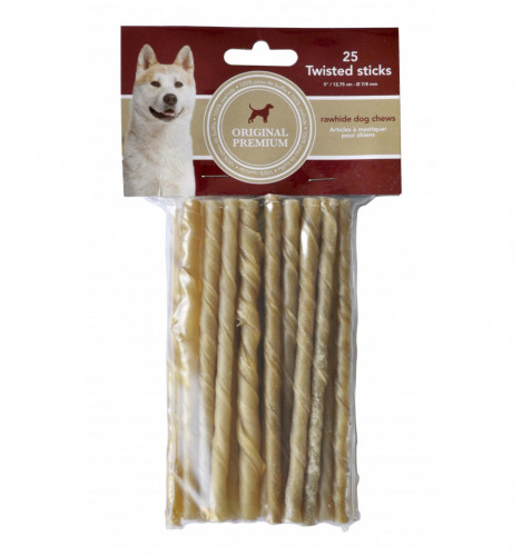 25 sticks torsadés 5