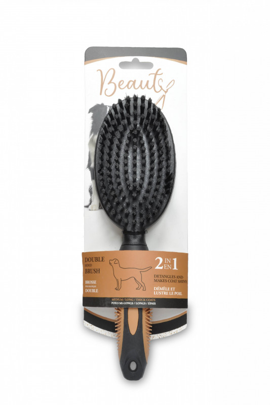 Brosse 2 en 1 taille L