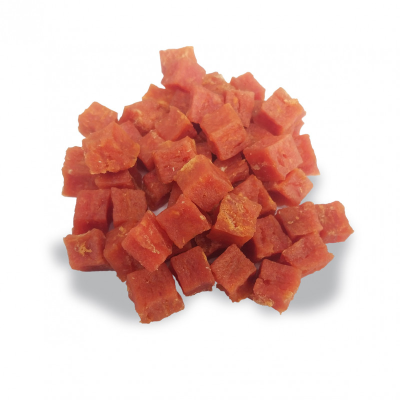 Cubes de saumon