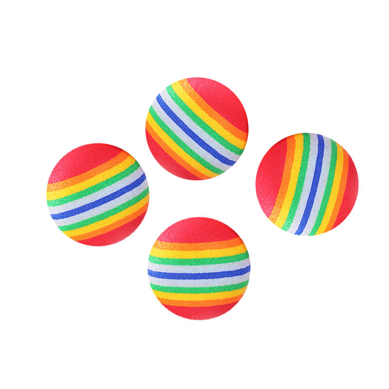 Set de 4 balles rainbow
