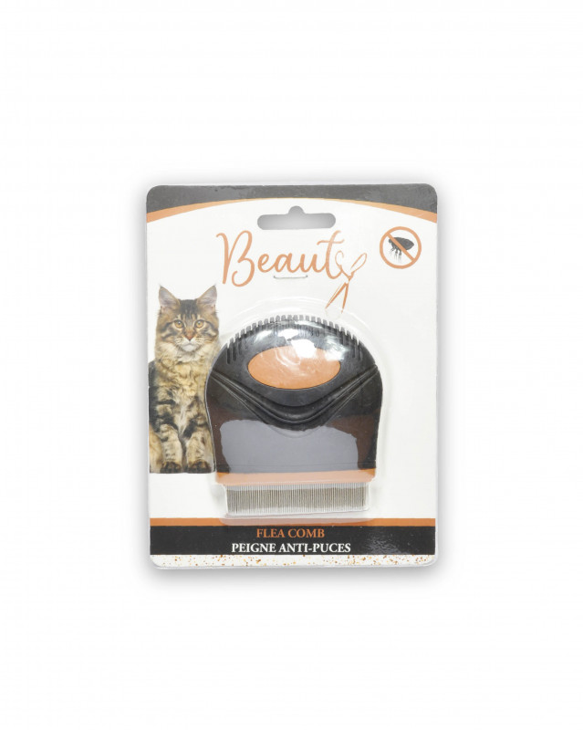 peigne anti-puces pour chat